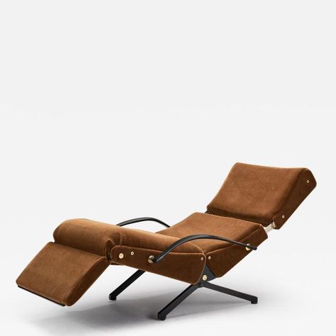 Osvaldo Borsani - Osvaldo Borsani "P40" Lounge Chair for Tecno S.p.A., Italy 1950s Osvaldo Borsani, Sofa Chair, Lounge Chair, Spa, Lounge, Italy