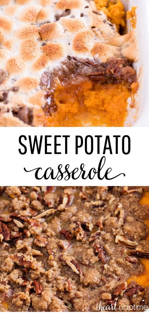 Capirotada Recipe, Sweet Potatoes With Marshmallows, Best Sweet Potato Casserole, Recipe Copycat, Best Sweet Potato, Holiday Side Dish, Sweet Potato Recipes Casserole, Potatoe Casserole Recipes, Holiday Side