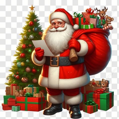 Sharing this stunning image with everyone, hope it will bring you inspiration and joy. Santa Claus With Gifts, Beautiful Tropical Fish, Merry Christmas Santa Claus, Santa Pictures, Halloween Flowers, Black And White Tree, Black Friday Christmas, Merry Christmas Santa, Halloween Icons