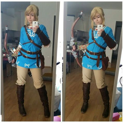 Zelda Cosplay Breath Of The Wild, Botw Link Cosplay, Link Outfits Breath Of The Wild, Link Haircut Zelda, Link Cosplay Breath Of The Wild, Tire Armor, Zelda Reference, Botw Cosplay, Breath Of The Wild Cosplay