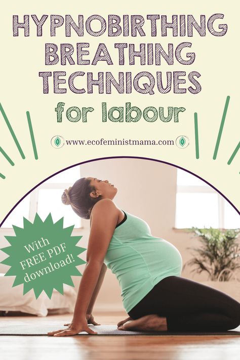 Hypnobirthing Breathing Techniques For Labour | Ecofeminist Mama Hypnobirthing Breathing Techniques, Natural Birth Breathing Techniques, Labour Breathing Techniques, Birth Breathing Techniques, How To Breathe During Labor, Breathing During Labor, Breathing Exercises For Labor, Labor Breathing Techniques, Hypnobirthing Breathing