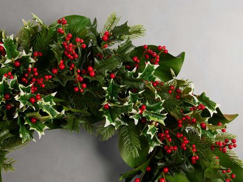 DIY Christmas ribbon wreath