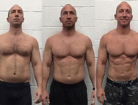 Here's How This 42-Year-Old Guy Built Six-Pack Abs - Men's Health, Weightloss, transformation, muscle, fat loss, weight-loss, fat-loss, six-pack, abs, biceps, triceps, pecs, fat, cardio, HIIT Blast Belly Fat, Gym Owner, Abs Workout Video, Bodybuilding Workout, Diet Vegetarian, Six Pack Abs, Kettlebell Workout, Belly Fat Workout, Men’s Health