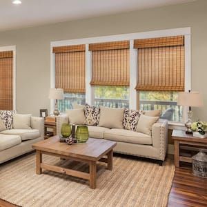 Wood Blinds For Windows, Roman Blinds For Windows, Matchstick Blinds, Textured Window Treatments, Bamboo Window Shades, Woven Blinds, Bamboo Roman Shades, Cordless Blinds, Cordless Roman Shades