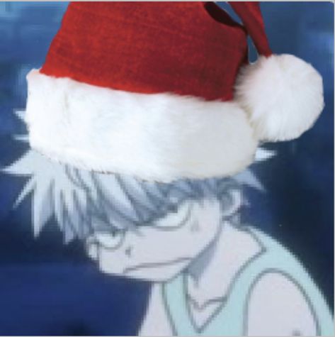 Marry Christmas Killua Christmas Icon, Killua Christmas Pfp, Killua Christmas, Hxh Christmas Pfp, Hxh Christmas, Xmas Pfp, Killua Zoldyck, Anime Christmas, Married Christmas