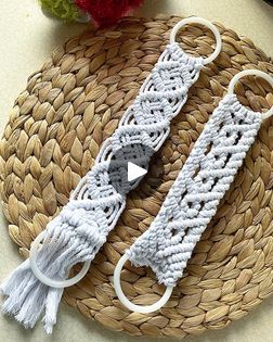 DIY Macrame towel holder | DIY Macrame towel holder  #pattern #handmade #macrame | By Home DecorationFacebook Macrame Towel Holder, Towel Holder Diy, Free Macrame Patterns, Christmas Gifts To Make, Diy Holder, Diy Macrame, Handmade Macrame, Macrame Patterns, Macrame Diy