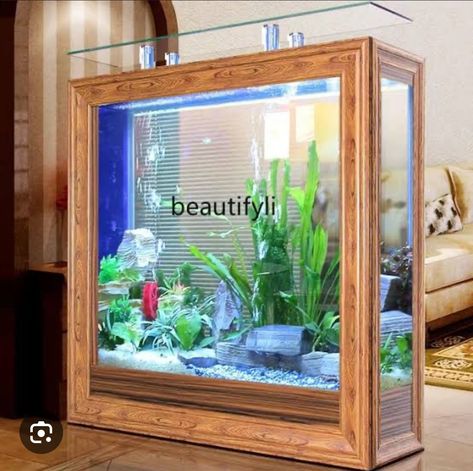 Aquarium Living Room, Goldfish Tank, Tanked Aquariums, Goldfish, Glass Screen, Ecology, Fish Tank, European Fashion, Globe