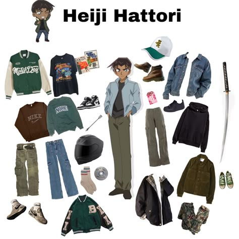 Moodboard Plush Icon, Heiji Hattori, Random Fanart, Magic Kaito, Detective Conan, Detective, Dream House, Fan Art, Anime