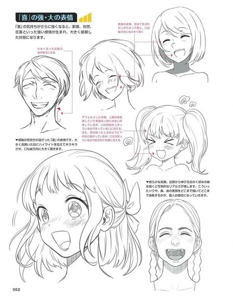 Drawing Face Expressions, Manga Tutorial, 얼굴 그리기, Manga Drawing Tutorials, Anime Expressions, 캐릭터 드로잉, Drawing Expressions, Poses References, Anime Drawings Tutorials