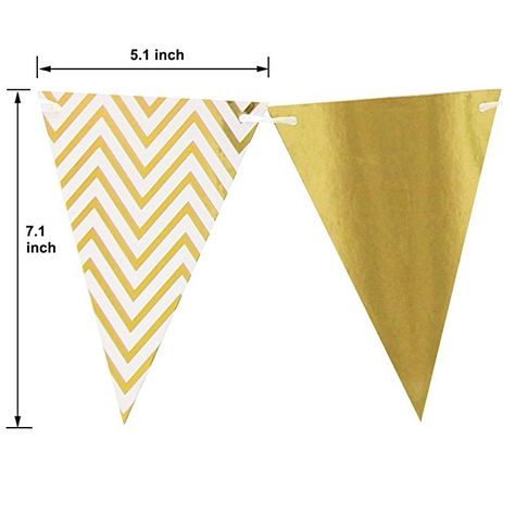 Amazon.com: Sparkly Paper Pennant Banner Triangle Flags Bunting 8.2 Feet and Tissue Paper Tassels Garland 15 pcs for Baby Shower, Birthday Party Wall Decorations, Metallic Gold: Toys & Games College Fest, Pink Birthday Party Decorations, Paper Pennant, Paper Tassels, Gold Birthday Party Decorations, Tissue Paper Garlands, Nursery Banner, Tissue Paper Tassel Garland, Party Wall Decorations