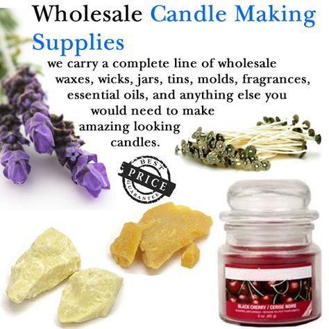 candle making supplies Expensive Candles, Smelling Candles, Spa Candle, Making Candles Diy, Candle Making Business, Wholesale Candles, Easy Candles, Candle Supplies, Candle Making Supplies