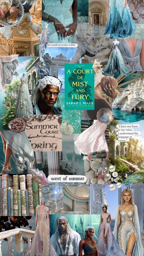 The Summer Court 🩵🌊 #tarquin #varian #summercourt #acotarsummercourt #acotar #acotaraesthetic #acotarseries #acotarcourts #acomaf #acotarcharacter The Summer Court, Summer Court, A Court Of Mist And Fury, Fantasy Aesthetic, Sarah J Maas, Sarah J, Book Aesthetic, Book Journal, Summer Girls