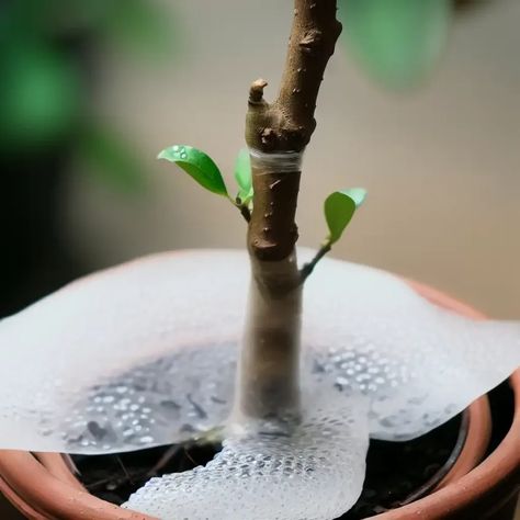 How to Grow a New Tree from a Branch: The Ultimate Guide to Branch Rooting - Grow IT Propagate Tree Branches, Grow A Tree From A Branch, How To Propagate A Rubber Tree Plant, Rubber Tree Plant Propagation, Planting Bare Root Fruit Trees, Growing Trees, Purple Fruit, Flowering Bushes, Plum Tree