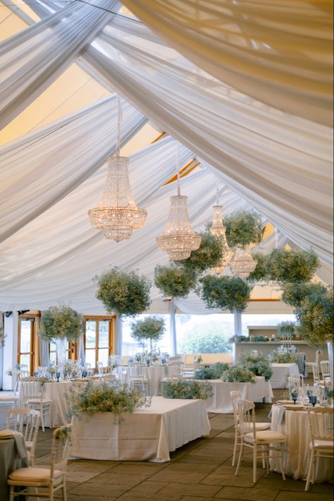 Wedding Tent Draping, Gala Planning, Midsummers Night, Marquee Decoration, Hanging Florals, Wedding Event Space, Wedding Drapery, Indian Wedding Theme, White Drapery