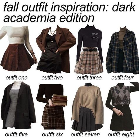 Gothic Academia, Academia Aesthetic Outfit, Dark Academia Outfits, Dark Academia Clothes, Academia Clothes, Dark Academy, Academia Outfits, Academia Style, Chique Outfits