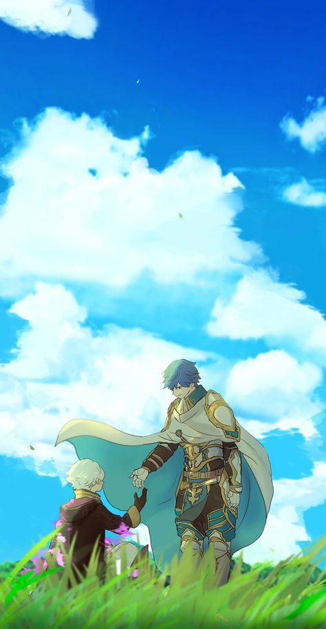 Fire Emblem Wallpaper, Chrom X Robin, Awakening Art, Random Games, Fire Emblem 3 Houses, Video Game Fan Art, Fire Emblem Games, Fire Emblem Fates, Fire Emblem Awakening