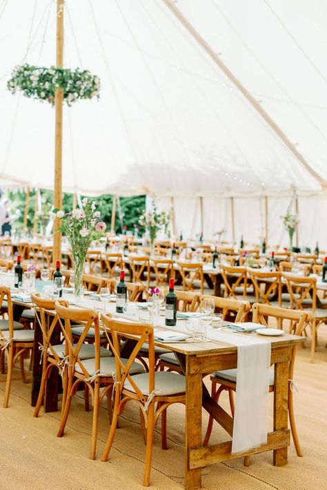 Marquee Weddings in East Sussex | Garden Wedding in Lewes Wedding Marquee Entrance, Farm Marquee Wedding, Sussex Garden, Marquee Decoration, Wedding Table Layouts, Garden Marquee, Wedding Marquee, Rustic Farm Wedding, Family Estate