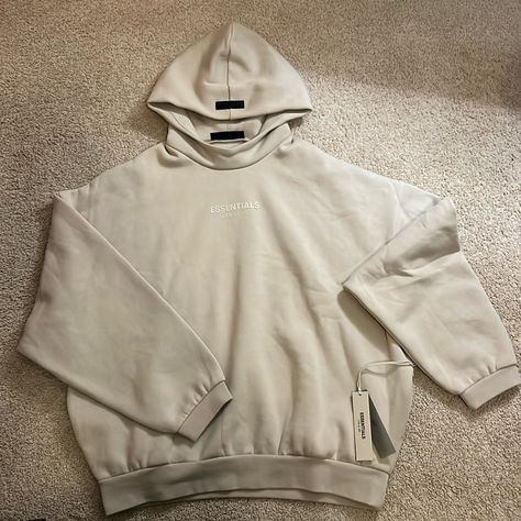 Color: Silver Cloud (Tan/Beige) Silver Cloud, Mens Essentials, Sweatshirts Hoodie, Man Shop, Brand New, Sweatshirts, Silver, Color