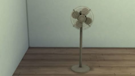 Necrodog MTS and S4S | Animated floor fan. Hello! I have finished this... Standing Fans, Mod Furniture, Sims 4 Studio, Mini Pizzas, Tumblr Sims 4, Sims Building, Gta V, Sims 4 Cc Finds, Cc Finds