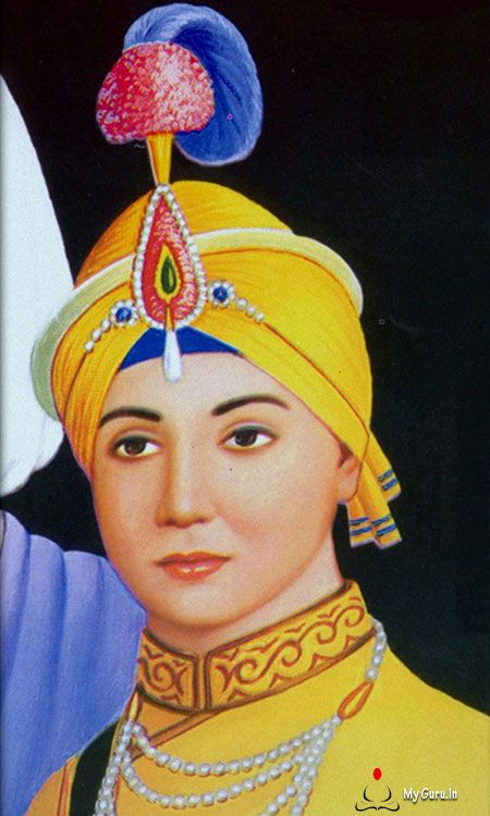 Zorawar Singh (November 28, 1696 - December 26, 1705), the third son of Guru Gobind Singh, was born to Mata Jito Ji (also known as Mata Sundari Ji) at Anandpur on November 28, 1696. He was barely nine years old at the time of the evacuation of Anandpur on the night of December 20, 1704. Baba Zorawar Singh Ji, Chaar Sahibzaade, Zorawar Singh, Temple Wallpaper, Golden Temple Wallpaper, Guru Nanak Ji, Guru Gobind Singh, Guru Quotes, Guru Nanak