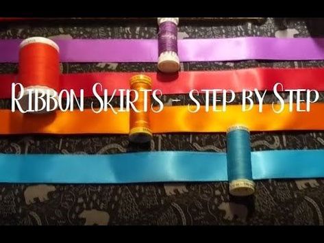 Beginner Ribbon Skirts Ribbon Dress Pattern, Sewing Ribbon Skirts, How To Make A Ribbon Skirt Native American, Ribbon Skirts Pattern With Pockets, How To Sew Ribbon On Fabric, Diy Ribbon Skirt, Native American Ribbon Skirts Pattern, Ribbon Skirts Native American Diy, Cherokee Ribbon Skirt