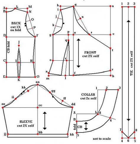 Yay- a drafted pattern for a cross over top. with sleeves! Wrap Top Pattern Drafting, Wrap Top Pattern, Cross Over Top, Top With Sleeves, Gratis Printables, Sewing Blouses, Sewing Tops, Bodice Pattern, Sew Ins