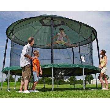 Protective Cover for 15Ft JumpPOD Trampoline - JustTrampolines.com Trampoline Cover, Trampoline Tent Cover, Trampoline Tent, Trampoline Accessories, Backyard Trampoline, Best Trampoline, Fun Sleepover Ideas, Backyard Playground, Trampolines