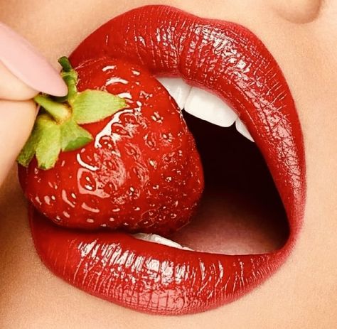 Fruit Shoot, Lip Artwork, Beautiful Teeth, Lip Wallpaper, Makeup 101, Sweet Lips, Vegetable Prints, Natural Selection, Kiko Milano