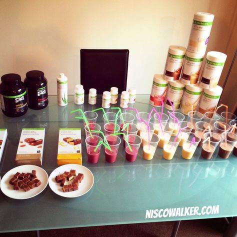 Herbalife Shake Party! #herbalife #nutrition #jointeamextreme #smoothie www.niscowalker.com Herbalife Party Ideas, Herbalife Shake Party Ideas, Herbalife Shake Party, Herbalife Plan, Herbalife Club, Herbalife Tips, Nutrition Poster, Herbalife Business, Herbalife Nutrition Club