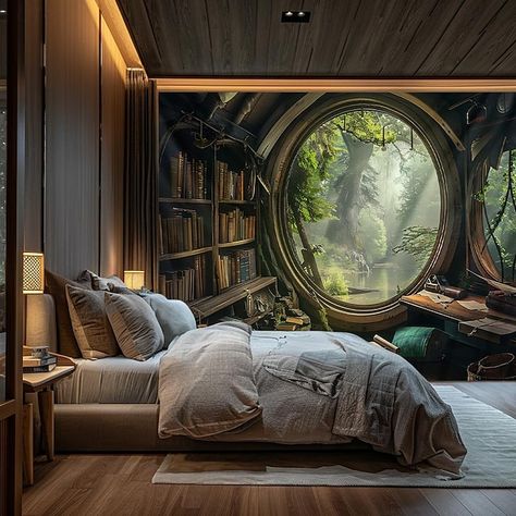 Woodland Bedroom, Bedroom Decor Dark, Whimsical Bedroom, Large Tapestry, Decorating Bedroom, Large Tapestries, Tapestry Wall Art, Style Bedroom, Decoration Inspiration