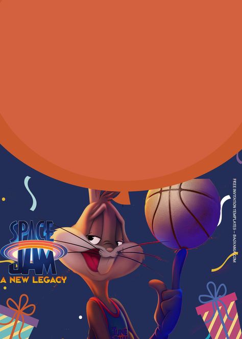 Free 7+ Space Jam On The Run Again Birthday Invitation Templates #free #freeinvitation2019 #birthday #disney #invitations #invitationtemplates Space Jam Invitation Template, Space Jam Invitations, Birthday 2023, 1st Birthday Party Themes, Free Printable Birthday Invitations, Disney Invitations, About Space, Birthday Disney, Free Invitation Templates