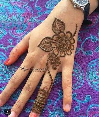 125 Stunning Yet Simple Mehndi Designs For Beginners|| Easy And Beautiful Mehndi Designs With Images | Bling Sparkle Mehndi Designs Finger, Skulls Tattoo, Henne Tattoo, Jagua Henna, Tato Jari, Tattoo Lion, Tato Henna, मेहंदी डिजाइन, Eid Mehndi Designs