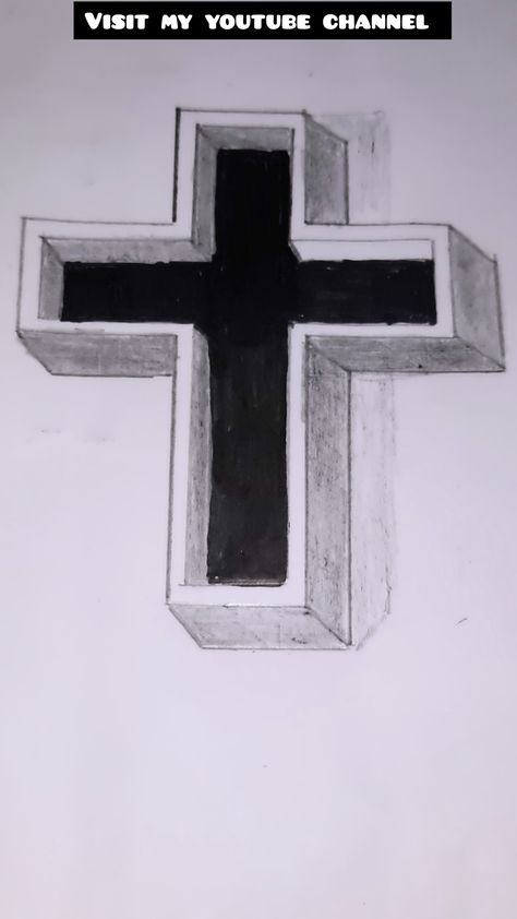 how to draw a cross in 3d | 3d drawing illusion on paper how to draw a cross in 3d,3d drawing illusion on paper,How to Draw the HOLY CROSS, How to Draw the HOLY CROSS in 3D, 3d optical illusion drawings,simple 3d cross drawing,black cross drawing,how to draw, art gallery, pencil sketch, cross, drawing, how to draw a cross, cool drawing, easy drawing, how to draw jesus on the cross, cross tattoos, christian art, christian cross tattoo, christian, cross drawing, jesus on the cross drawing,how d 3d Cross Drawing, Jesus On The Cross Drawing, The Cross Drawing, Optical Illusion Drawings, Tattoos Christian, Drawing Cross, Christian Cross Tattoos, Cross Artwork, Tattoo Christian