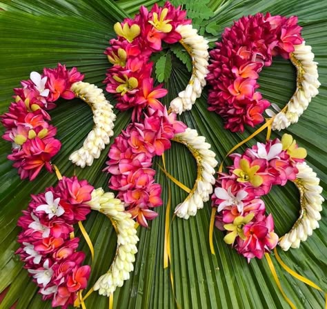 Polynesian Wedding Ideas, Tahitian Wedding, Polynesian Wedding, Tahitian Costumes, Lei Ideas, Ori Tahiti, Coconut Flower, Lei Making, Polynesian Dance