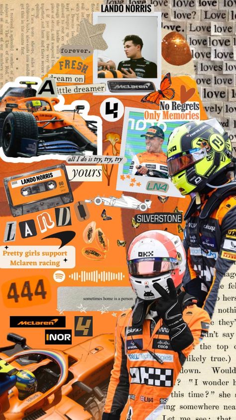 Lando Norris Wallpaper Collage, Lando Norris Collage, Formula 1 Iphone Wallpaper, Mclaren Formula 1, F1 Wallpaper Hd, Formula 1 Car Racing, Formula Racing, Collage Phone Case, Mclaren F1