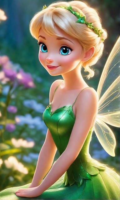 Tinkerbell Pictures, Princess Artwork, Tinkerbell And Friends, Tinkerbell Disney, Tinkerbell Fairies, Disney Princess Artwork, Fairy Artwork, Princess Pictures, Disney Fairies