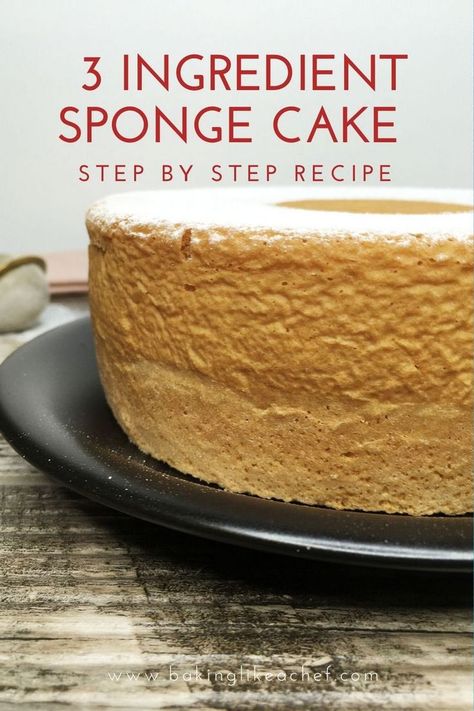 Farina Cake Recipes, Simple Sponge Cake Recipe, Sponge Cake Recipe Best, Simple Sponge Cake, Custard Bread, Easy Sponge Cake Recipe, Italian Sponge Cake, Sweet Vibes, Sponge Recipe