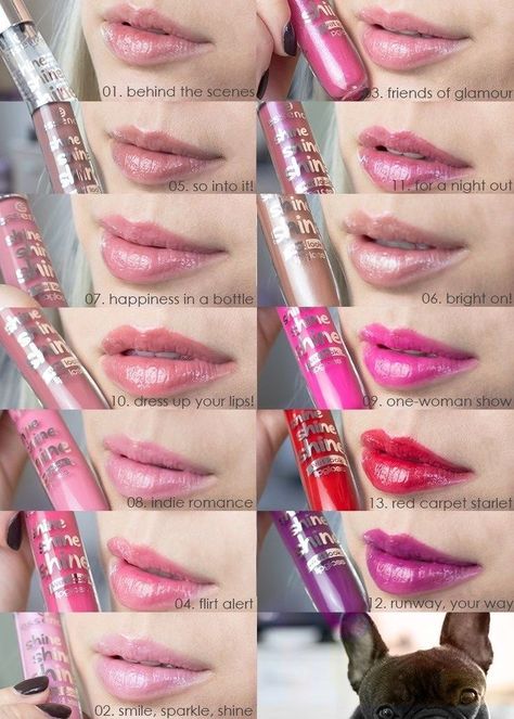 Essence Makeup Lipgloss, Essence Makeup Aesthetic, Best Essence Products, Essence Shine Shine Shine Lipgloss, Essence Makeup Products, Essence Aesthetic, Essence Lipgloss, Essence Lip Gloss, Essence Lipstick