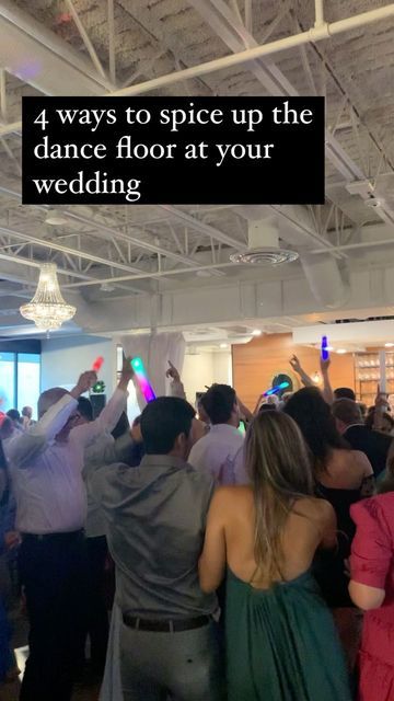 Michigan Wedding Coordinators on Instagram: "This one’s for the party people. If the dance floor is a priority to you, here are some ways to keep your guests engaged! 1. Foam lights - these are good for the whole night, the battery lasts and people like having something to hold while they dance. Very popular choice! 2. Poppers - these specific kind were filled with little ribbons for an easier cleanup than confetti. We passed these out right before the couples favorite dance song! 3. Glo Dance Floor Party Favors, Wedding Dance Floor Props, Lots Of Windows, Party People, Michigan Wedding, Wedding Video, Wedding Coordinator, The Dance, Dance Floor