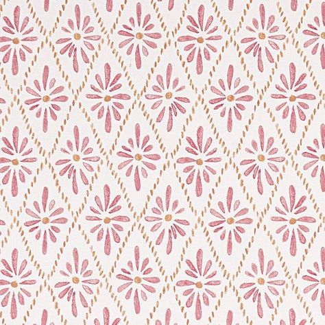 Pretty Orange Background, Easy Pattern Painting, Cute Fabric Patterns, Floral Fabric Prints, Floral Fabric Pattern, Preppy Fabric, Feminine Prints, Aesthetic Patterns, Floral Fabrics