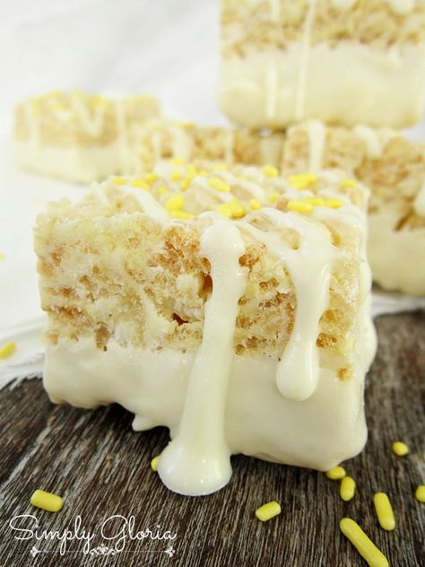 Mallow Cups, Krispie Treats Recipe, Lemon Rice, Cereal Treats, Rice Crispy Treats, S'mores, Monkey Bread, Rice Krispie Treats, Crispy Treats