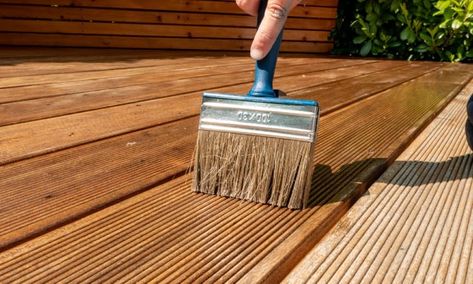 Oil vs Water Based Deck Stain Wood Deck Stain, Cabot Stain, Natural Paint Colors, Best Deck Stain, Deck Stain Colors, Decking Oil, Deck Skirting, Deck Stain, Exterior Wood Stain