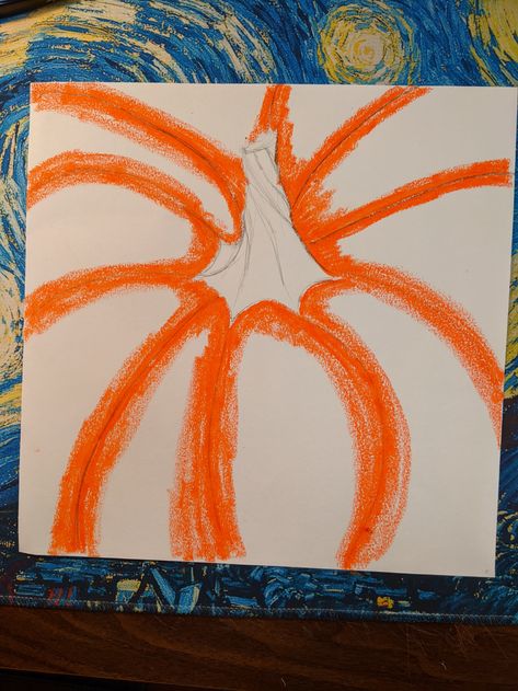 Pumpkin Art Elementary School, Pumpkin Value Art Lesson, Fall Art Projects For Upper Elementary, Chalk Pastel Pumpkins, Value Pumpkins Art Lesson, Fall Art For Middle School Students, Pumpkin Art Ideas For Kids, Teaching Value In Art, Fall Art For Middle School