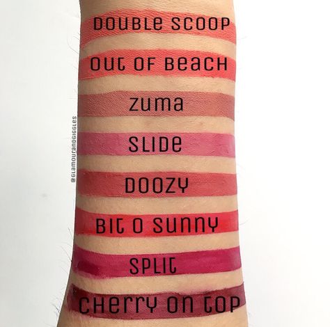 Colourpop Blotted Lip, Colour Pop Makeup, Blotted Lip, Mac Eyeshadow Palette, Colourpop Lippie Stix, Cage Decor, Mac Lipsticks, Lip Stains, Jenner Makeup