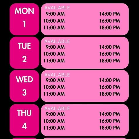 Instagram Story Availability Calendar. Great for lash tech, nail tech, hair stylists. https://rb.gy/gtt7a9 #lash #lashextensions #microblandig #browtech #canvatemplate #digitalproducts Scheduling Template, Lash Tech, Hair Stylists, For Lash, Instagram Story Template, Story Template, Lash Extensions, Nail Tech, Digital Products