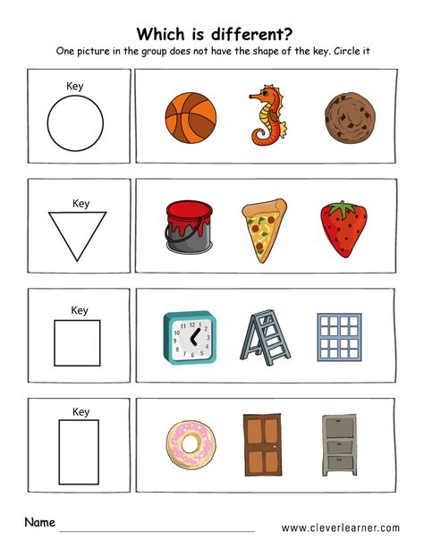 Sort By Shape, Sorting Shapes Worksheet, Shapes Worksheet Kindergarten Activities, Brown Objects, Shape Worksheets For Kindergarten, Planet Coloring Pages, All About Me Printable, Shapes Worksheet Kindergarten, Avengers Coloring Pages