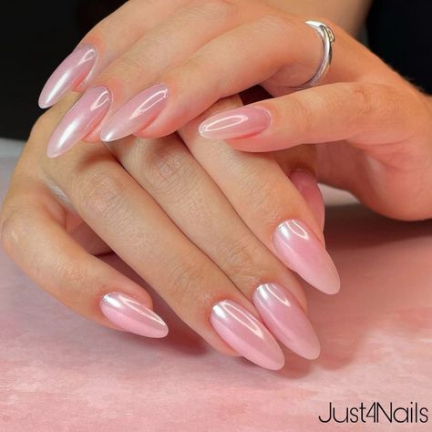 Beautiful glazed donut nails by @just4nails_ 😍 Ugly Duckling Nails is dedicated to keeping love, support, and positivity flowing in our industry ❤️ Pink Ombre Chrome Nails, Ombre Chrome, Nails Pictures, Ombre Chrome Nails, Almond Nails Pink, Nails Images, Pink Wedding Nails, Healthy Cuticles, Brown Nail Art