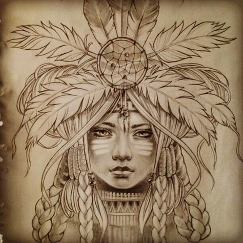 Tattoo Cover Up Ideas, Cover Up Ideas, Native American Tattoo, American Indian Tattoos, Native American Woman, Native American Tattoos, Kunst Tattoos, Tattoo Cover Up, Indian Tattoo