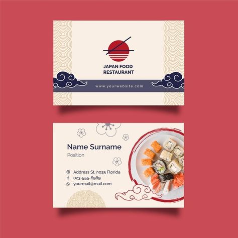 Namecard Design Business, Business Card Japan, Coffee Table Book Design, Restaurant Business Cards, Vertical Business Cards, Name Card Design, Vip Card, Thank You Card Design, Camera Art