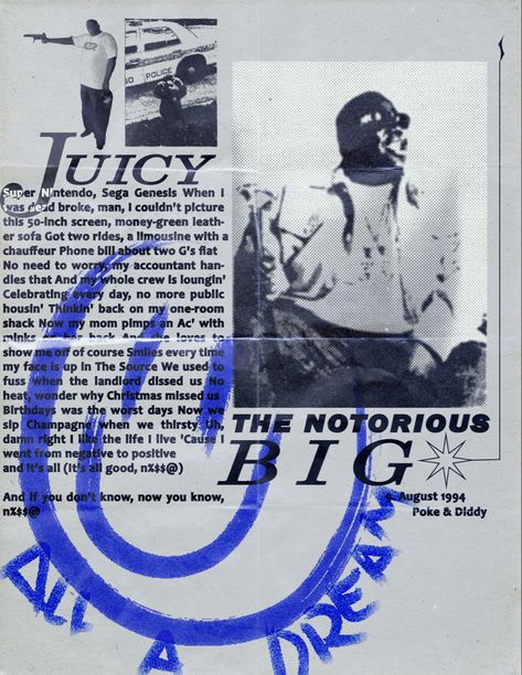 The Notorious Big Poster, Posters For Room Aesthetic Music, The Notorious B.i.g. Poster, 90s Rap Poster, Rap Music Posters, Biggie Poster, Rappers Outfits, Nas Poster, 90s Poster Design